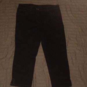 Women's sz18 Jones NewYork Denim Capri